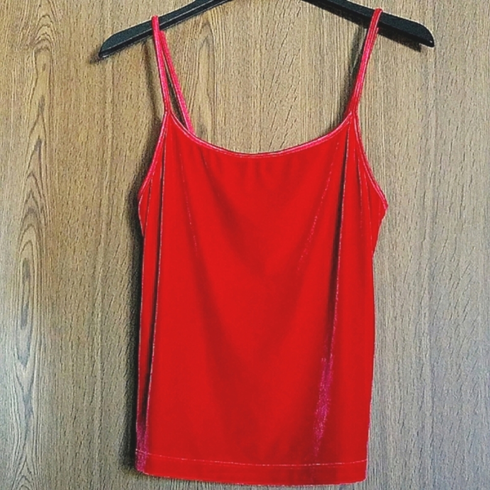 Velvet Beware Red Camisole L